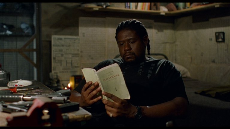 Screen capture from Ghost Dog: The Way of the Samurai