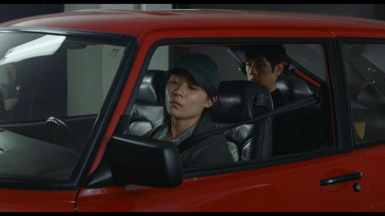 Screen capture from Drive My Car