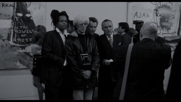 Screen capture from Basquiat
