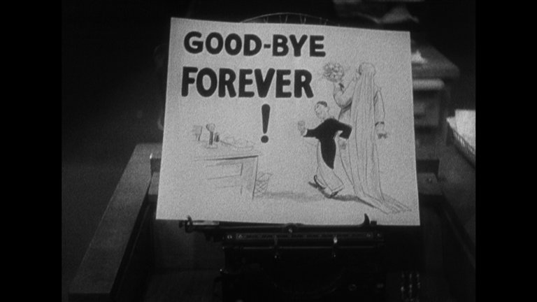 Screen capture from Merrily We Go to Hell