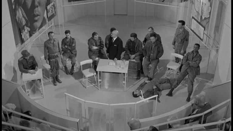 Screen capture from The Manchurian Candidate