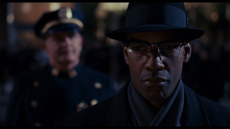Screen capture from Malcolm X