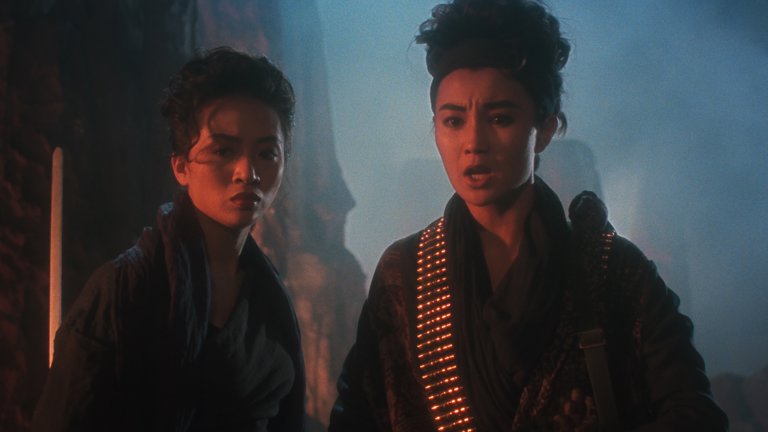 Screen capture from The Heroic Trio / Executioners