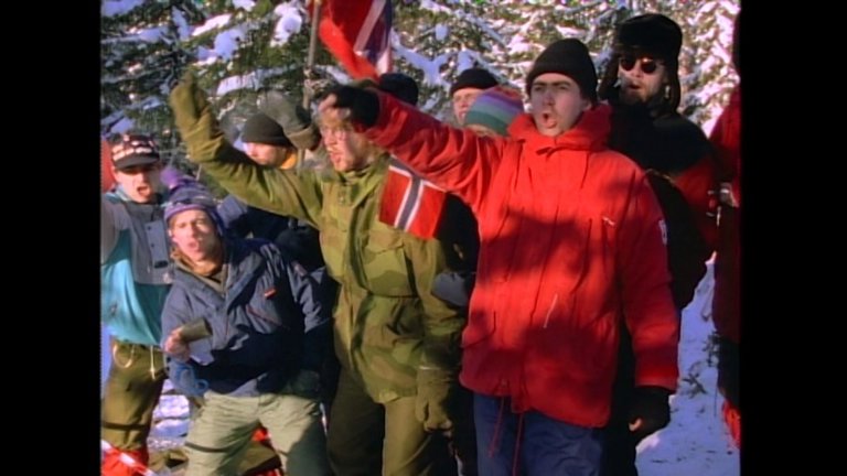Screen capture from 100 Years of Olympic Films