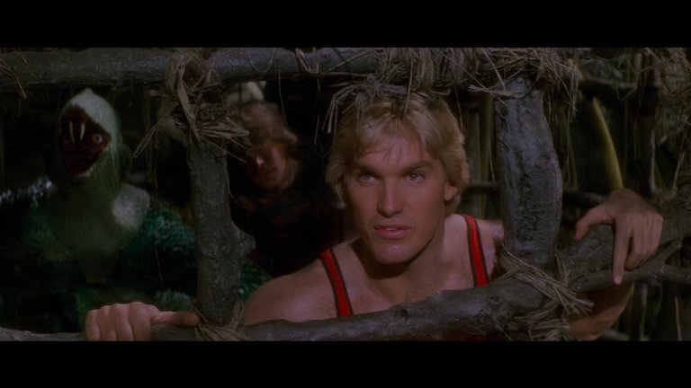 Screen capture from Flash Gordon