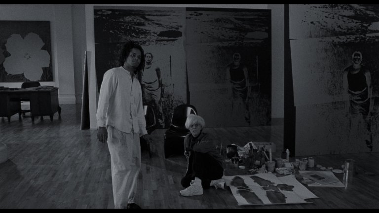 Screen capture from Basquiat