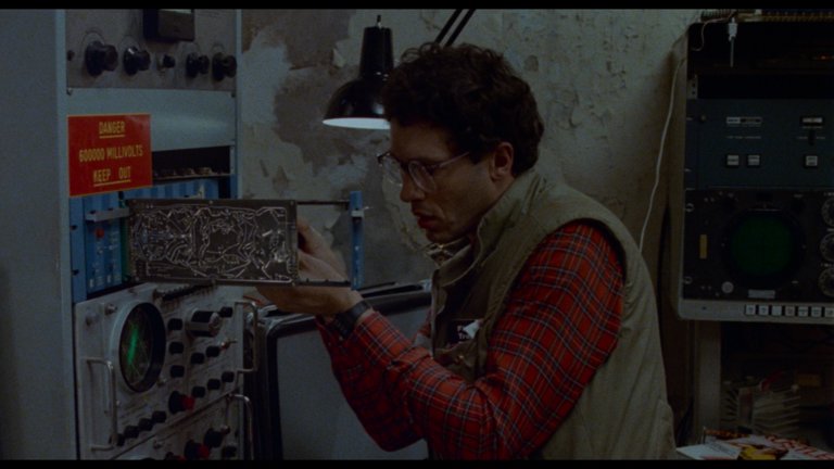 Screen capture from Videodrome