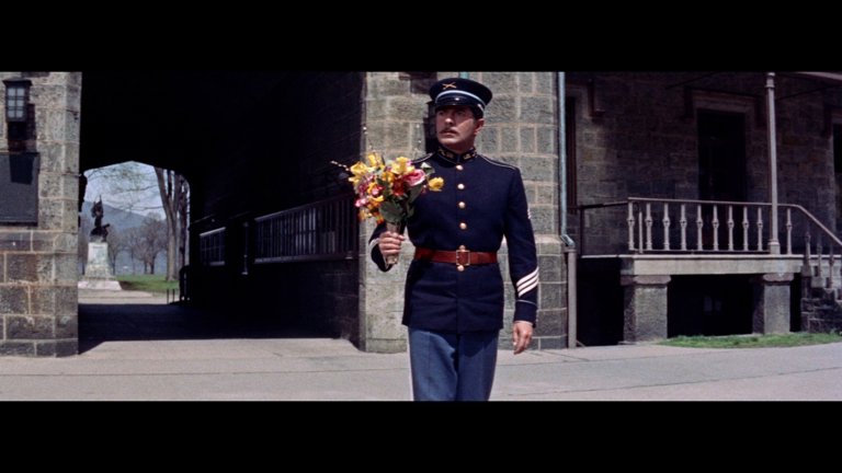 Screen capture from The Long Gray Line