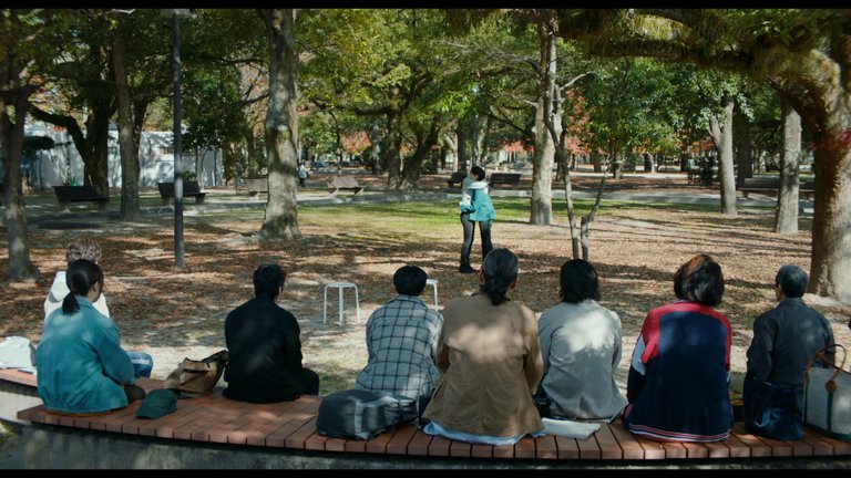 Screen capture from Drive My Car