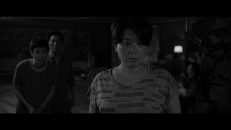 Screen capture from Parasite