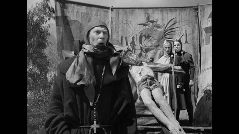 Screen capture from The Seventh Seal