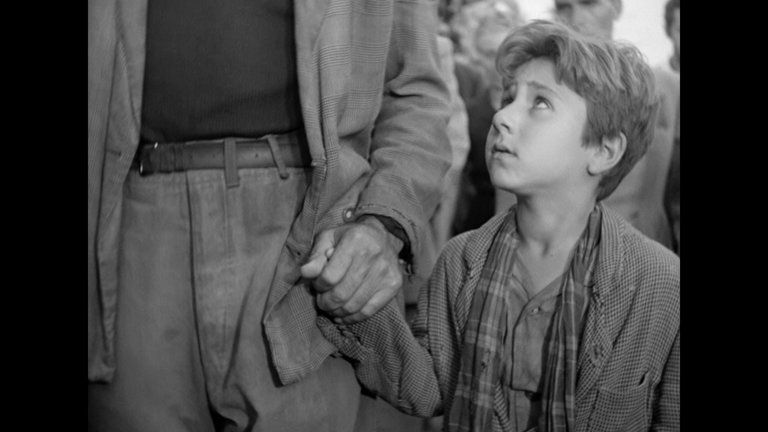 Screen capture from Bicycle Thieves