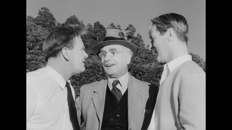 Screen capture from Ingmar Bergman’s Cinema