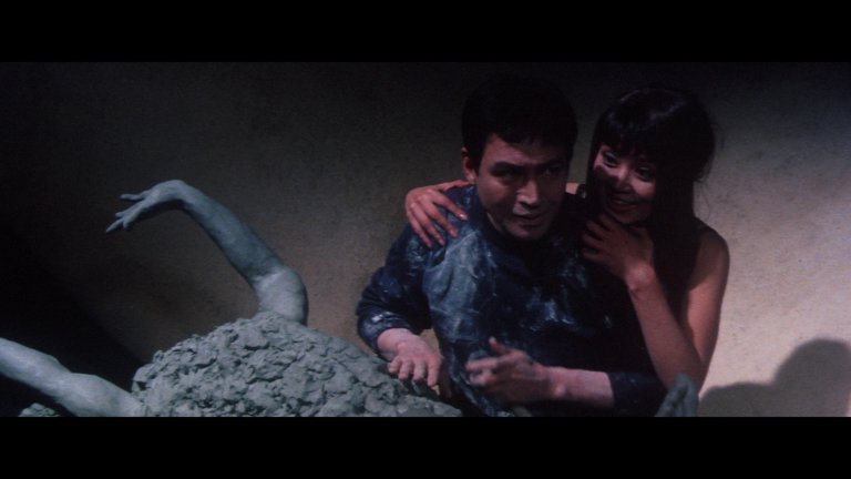 Screen capture from Blind Beast