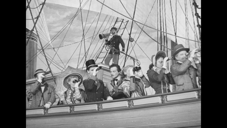 Screen capture from Three Fantastic Journeys by Karel Zeman