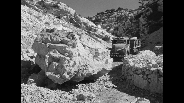 Screen capture from The Wages of Fear