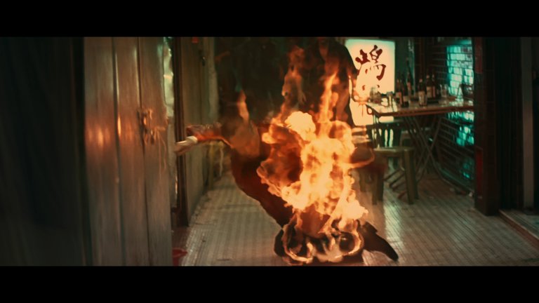 Screen capture from The Infernal Affairs Trilogy
