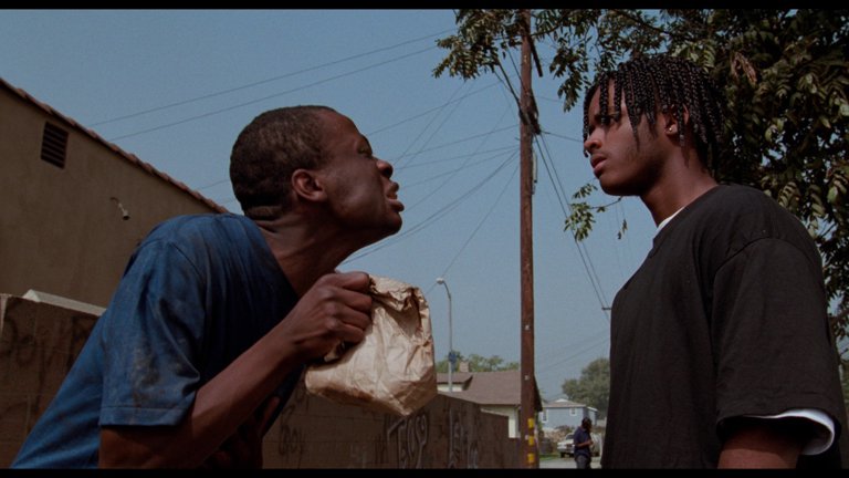 Screen capture from Menace II Society