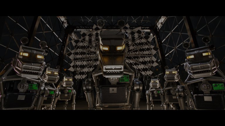 Screen capture from Isle of Dogs