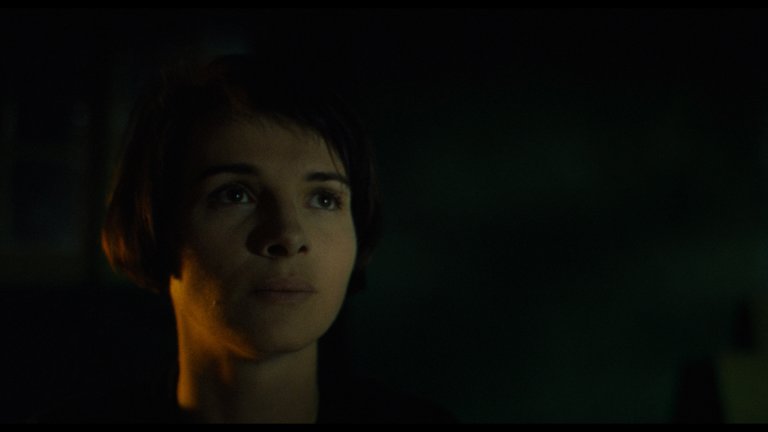Screen capture from Three Colors: Blue