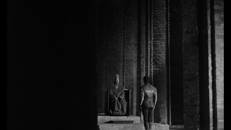 Screen capture from Chimes at Midnight