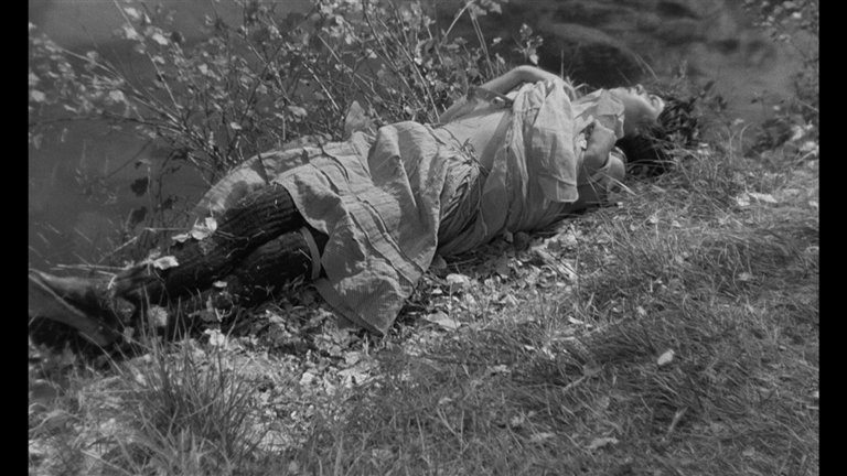 Screen capture from Mouchette
