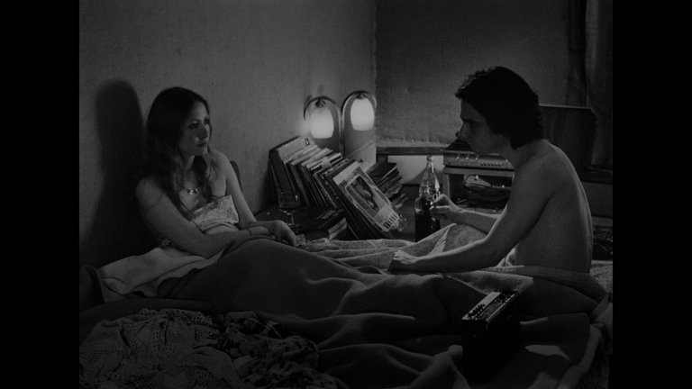 Screen capture from The Mother and the Whore