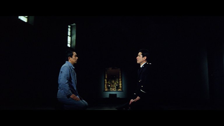 Screen capture from Eighteen Years in Prison