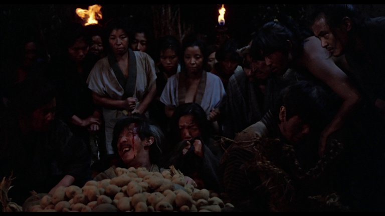 Screen capture from The Ballad of Narayama