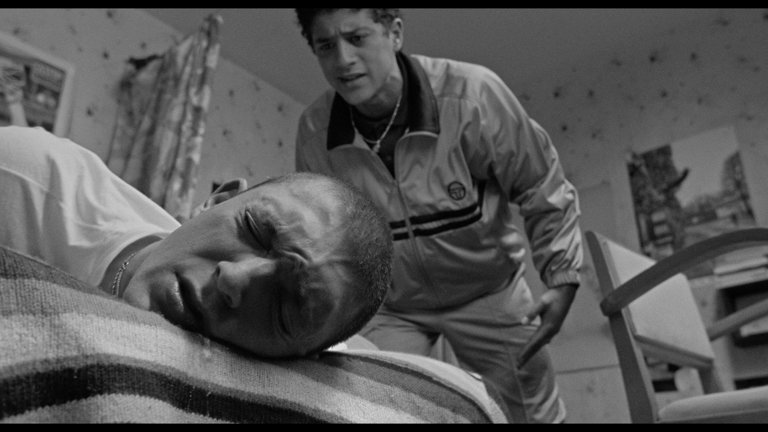 Screen capture from La haine