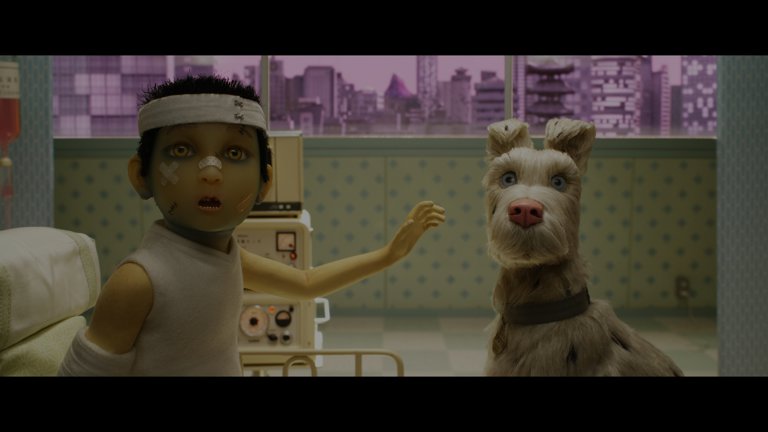 Screen capture from Isle of Dogs