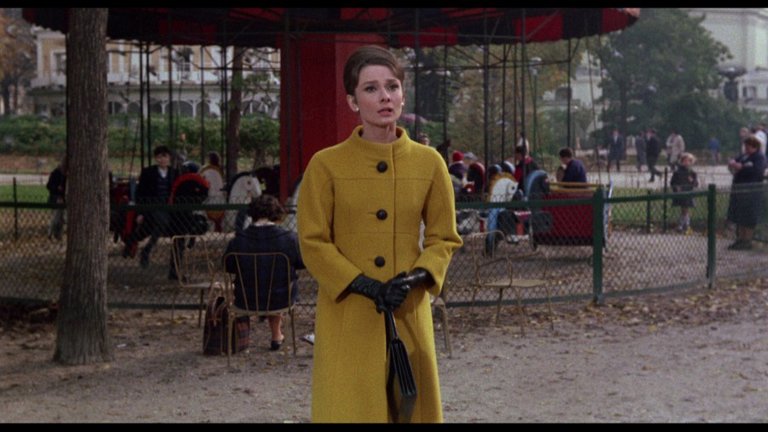 Screen capture from Charade