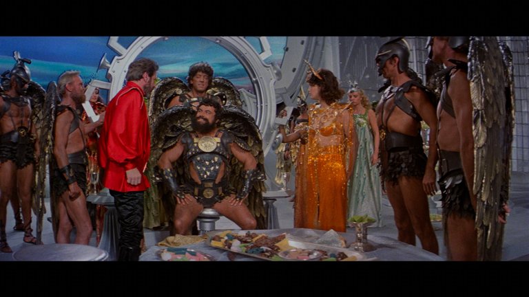Screen capture from Flash Gordon