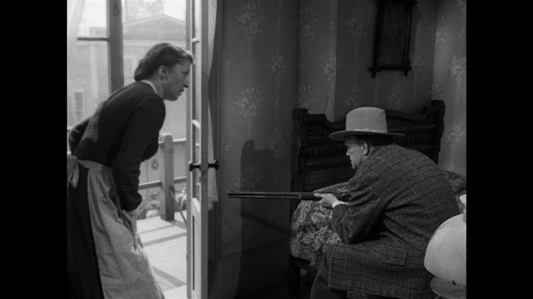 Screen capture from The Gunfighter