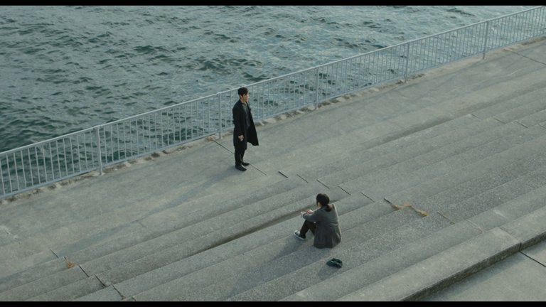 Screen capture from Drive My Car