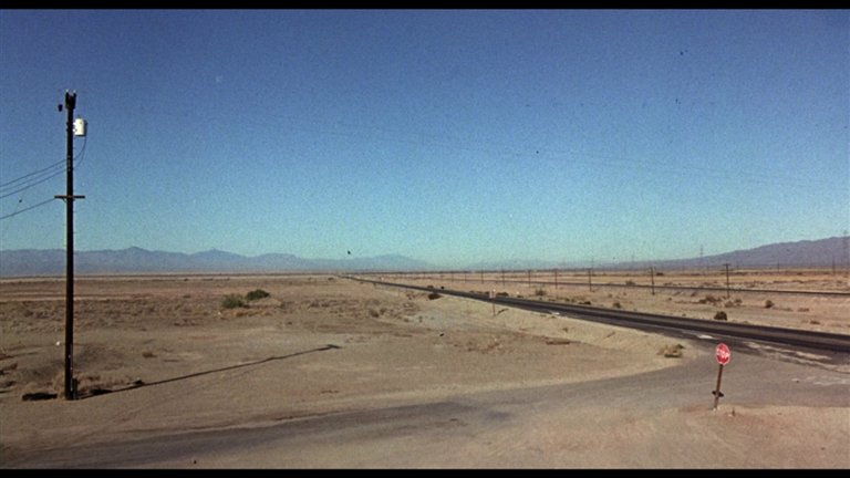 Screen capture from Romeo is Bleeding