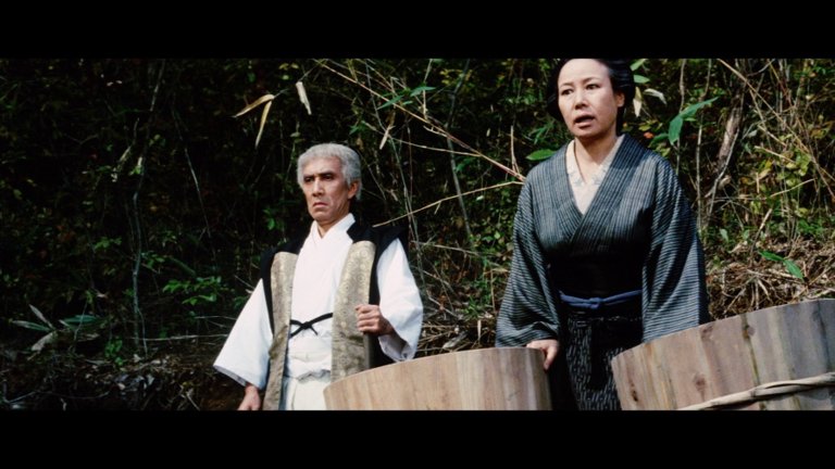 Screen capture from The Complete Lady Snowblood
