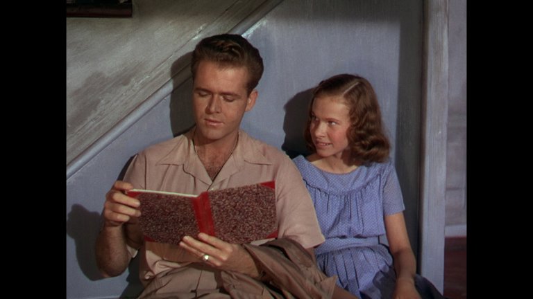 Screen capture from The River