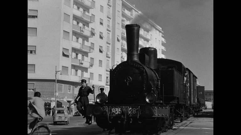 Screen capture from The Railroad Man