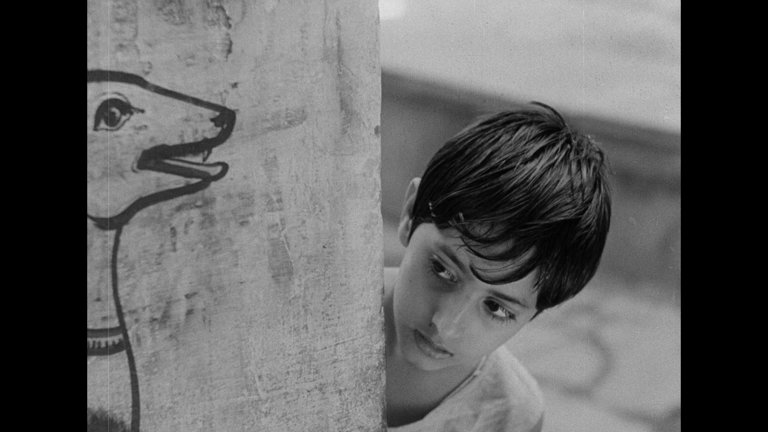 Screen capture from Aparajito