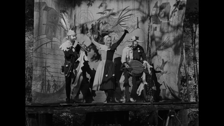 Screen capture from The Seventh Seal