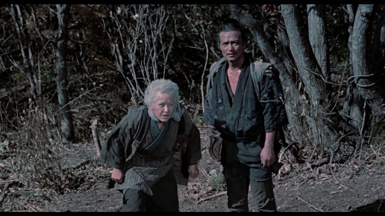 Screen capture from The Ballad of Narayama
