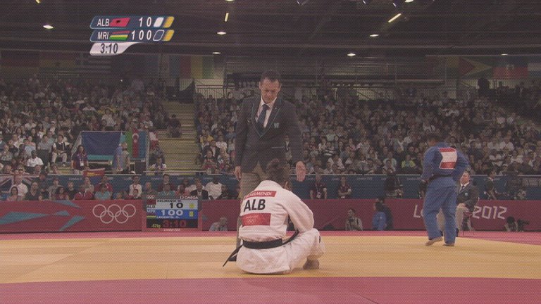 Screen capture from 100 Years of Olympic Films