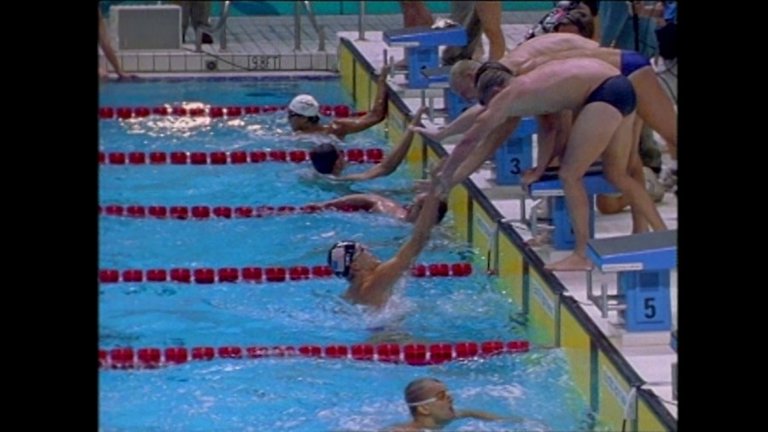 Screen capture from 100 Years of Olympic Films