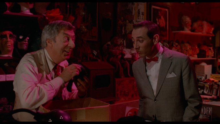 Screen capture from Pee-wee’s Big Adventure