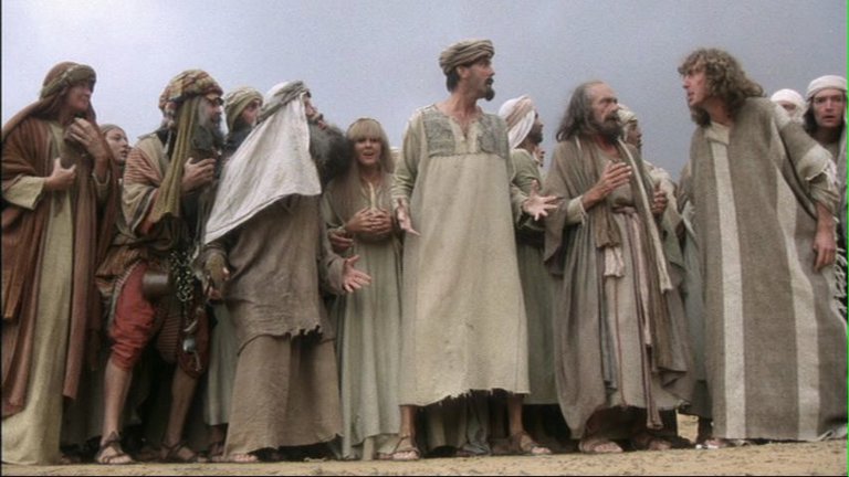 Screen capture from Monty Python's Life of Brian