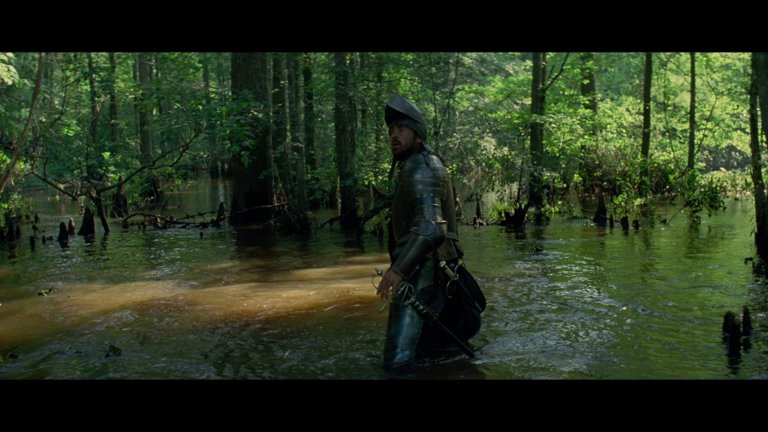 Screen capture from The New World