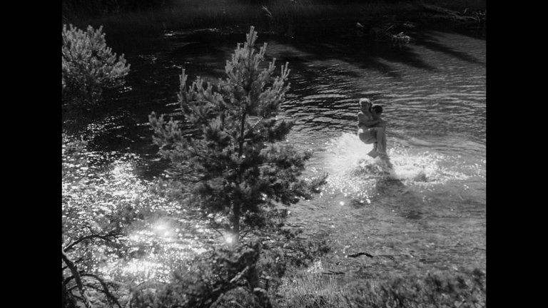 Screen capture from Ingmar Bergman Volume One