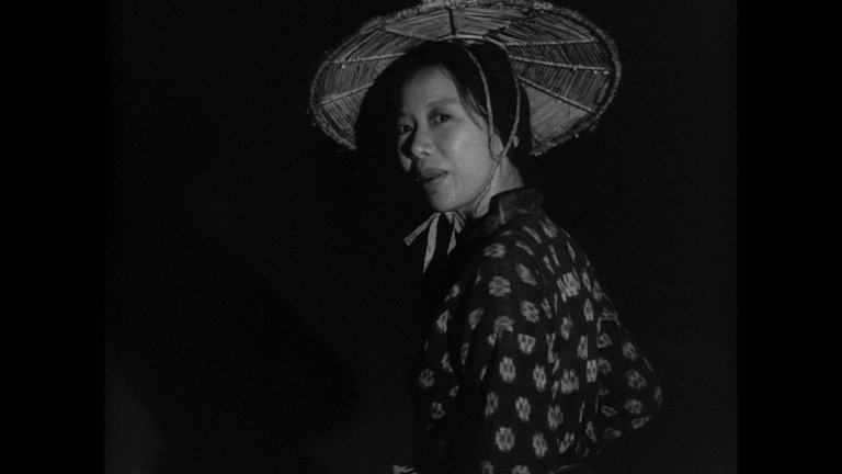 Screen capture from Woman in the Dunes