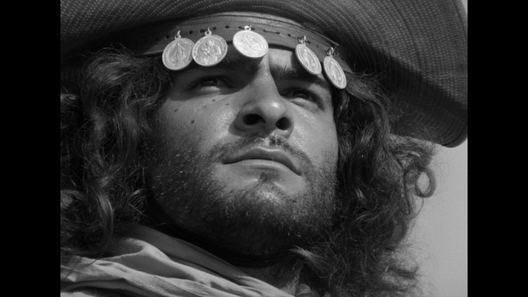 Screen capture from Black God, White Devil